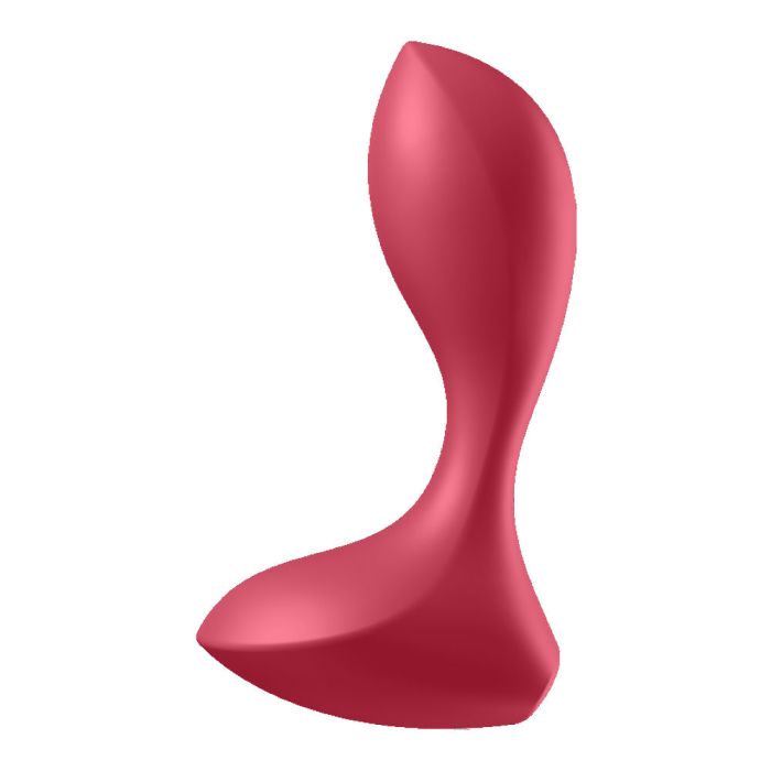 Satisfyer Backdoor Lover Vibrating Butt Plug - Red 