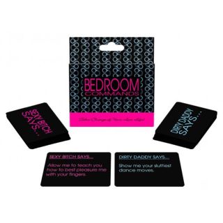 Bedroom Commands Card Game