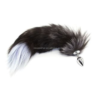 Black Fox Tail Butt Plug