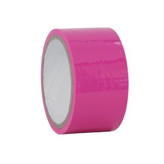 Love in Leather Bondage Tape Hot Pink