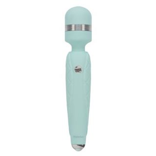 Cheeky Vibrating Massage Wand by Pillow Talk - Teal 141713