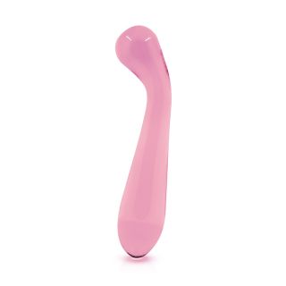 Crystal Glass G-Spot Wand Pink 