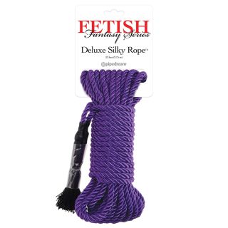 Fetish Fantasy Series Deluxe Silk Rope - Purple