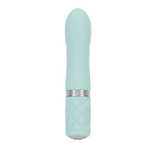 Flirty Rechargeable Bullet Vibe by Pillow Talk - Teal 141711 - silicone