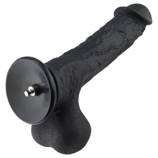Hismith 12.4in Black Super Huge Silicone Dildo for Hismith Premium Sex Machine
