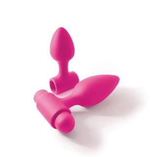 INYA Vibes-O-Spades Pink Anal Plug Set