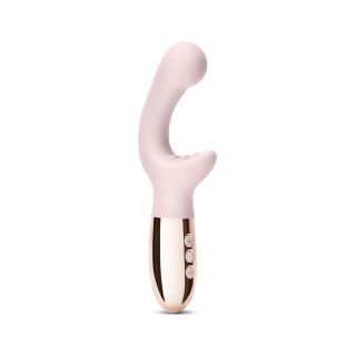 Le Wand Dual Stimulation Chrome XO Rose Gold 