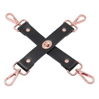 Love in Leather Hog Tie - Rose Gold