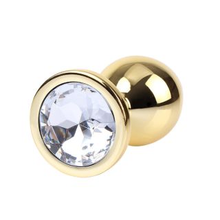 Matrix Mont Clear Gem Gold Plug – Medium