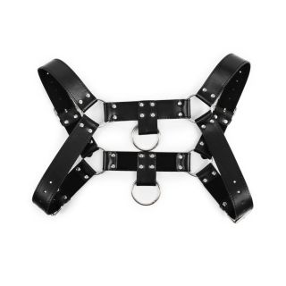 Adjustable Faux Leather Men’s Chest Harness
