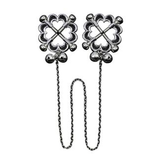 Decorative Screw Type Nipple Clamps with Bells