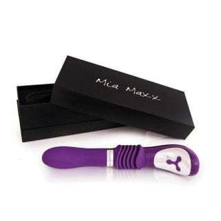 Mia Maxx Thrusting Vibrator - Black