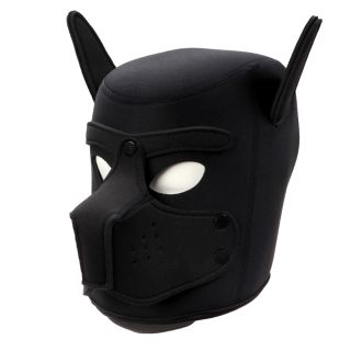 Neoprene Puppy Mask Black