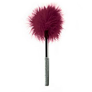 Ostrich Tickler with Rhinestone Handle