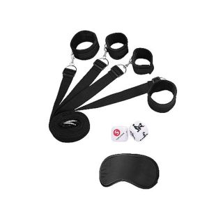 Ouch! Bed Binding Restraint Kit - Black 