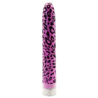 Plated Pink Leopard Classic Vibrator