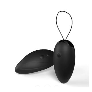 Screaming O Premium Dual Vibe Remote Control and Egg Black. 