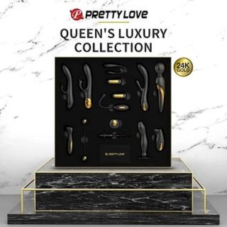 Queen's Luxury Collection 12 Pleasure Vibrator Kit