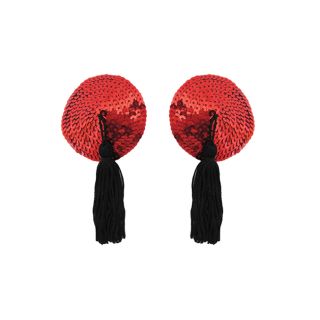 Red Round Nipple Tassel