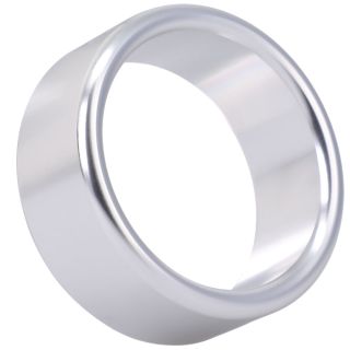 Rock Solid Medium Silver Cock Ring
