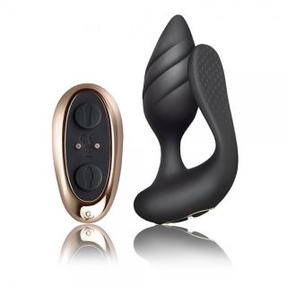 Rocks Off Cocktail Couples Sex Toy Black