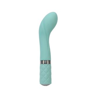 Sassy Curved G-Spot Vibrator by Pillow Talk - Teal 141709