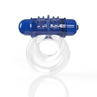 Screaming O 4B Blueberry DoubleO 6 Vibrating Cock Ring 