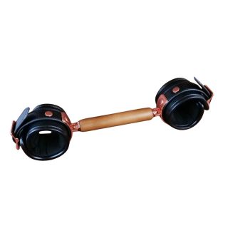 Rose Gold & Wood Short Spreader Bar
