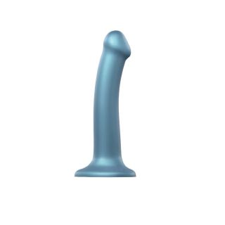 Strap-On-Me Mono Density Dildo Metallic Teal