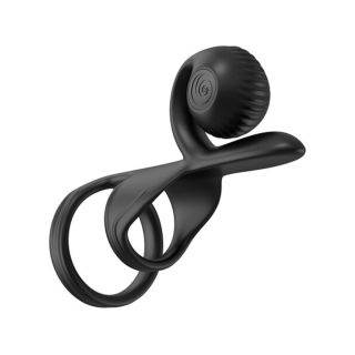 SVibe Snail Jovi Black Couples Ring 