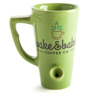 Wake and Bake Mug Green