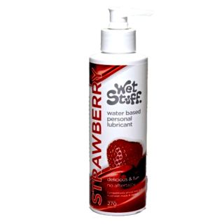 Wet Stuff Strawberry Personal Lubricant 270g Pump