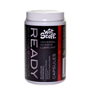 Wet Stuff Ready Silicone Lubricant Capsules 60caps
