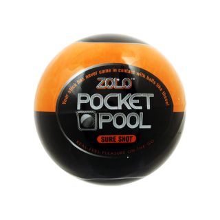 Zolo Pocket Pool Sure Shot Masturbator Sleeve - Orange