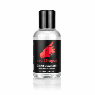 Genuine Bad Dragon Clear Cum Lube 2oz