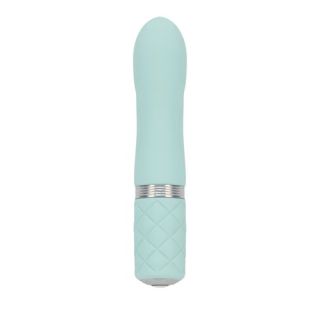 Flirty Rechargeable Bullet Vibe by Pillow Talk - Teal 141711 - silicone