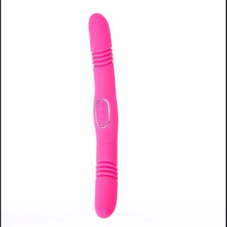 Maia Zena Double Ended Thrusting Dildo Pink
