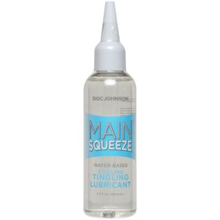 Main Squeeze Cooling Tingling Water Based Lubricant