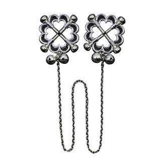 Decorative Screw Type Nipple Clamps with Bells