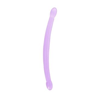 Real Rock Double Dildo 17" Purple