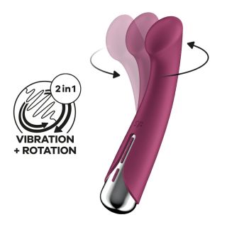 Satisfyer Red Spinning G-Spot 1 Rotating G-Spot Vibrator