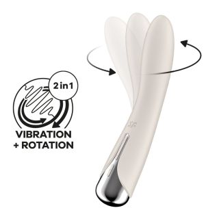 Satisfyer Spinning Vibe 1 Beige Rotating Shaft Vibrator