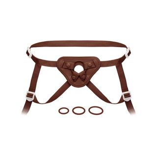 Together NudeFit Adjustable Strap-On Harness Dark