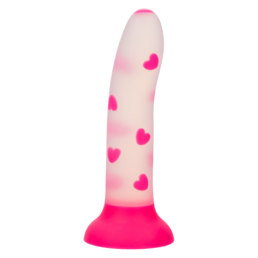 Glow Stick Heart 6in Dildo