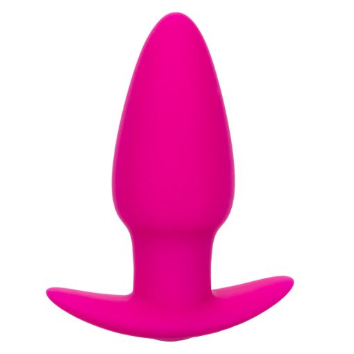 Basic Essentials Rechargeable Tapered Anal Plug Pink