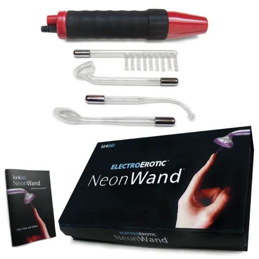 KinkLab Neon Wand Electrosex Kit 