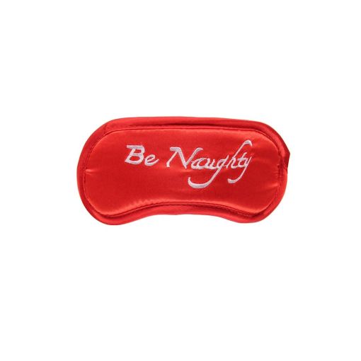 Love in Leather Be Naughty Blindfold