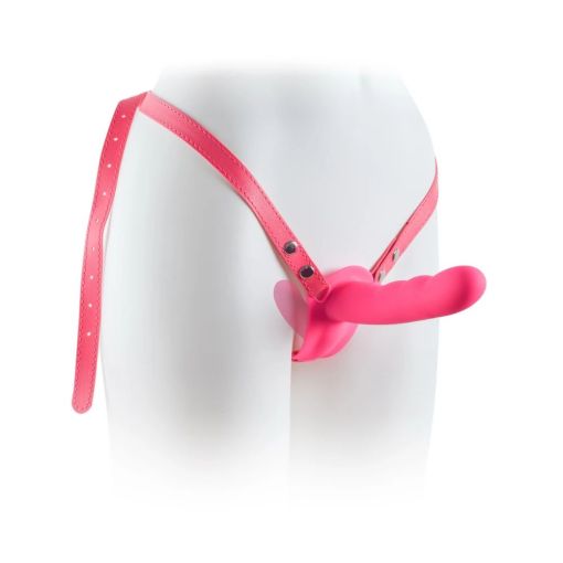 Pleasure Luxury Double Duty Remote Control Rocking Strap-on Dildo