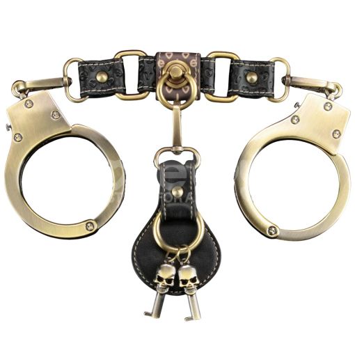 Rebellion Reign Heavy Metal Handcuffs (Bronze)
