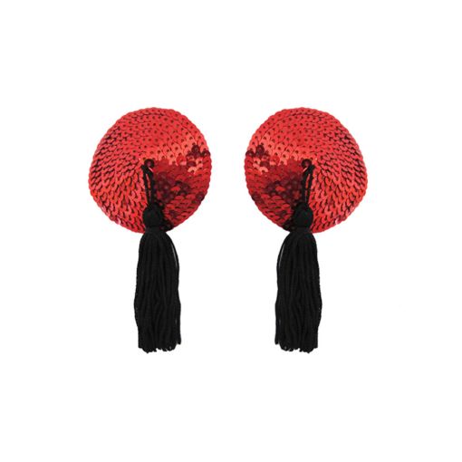 Red Round Nipple Tassel